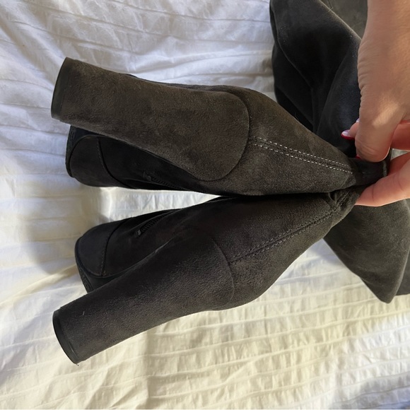 Sam Edelman Over The Knee Suede Kent Boots 8.5 - Picture 12 of 15